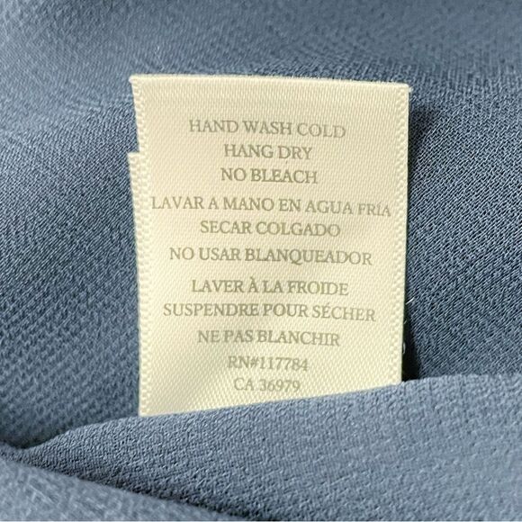 Rails Brenna Wrap Dress Navy & White Polka Dot Flutter Sleeve Mini Dress Size XS - Picture 11 of 13